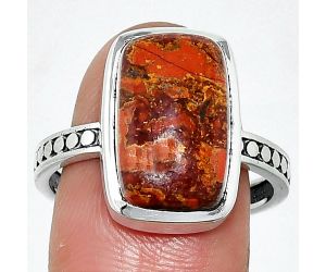 Rare Cady Mountain Agate Ring size-9.5 SDR237578 R-1060, 10x16 mm