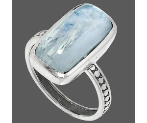 Rainbow Moonstone Ring size-9.5 SDR237601 R-1060, 9x18 mm
