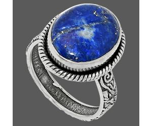 Lapis Lazuli Ring size-7 SDR237627 R-1067, 12x15 mm