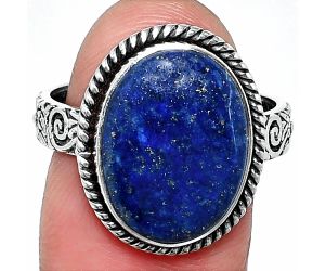Lapis Lazuli Ring size-9 SDR237636 R-1067, 12x16 mm