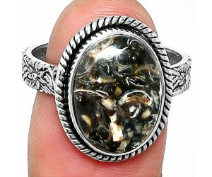 Turtella Jasper Ring size-9.5 SDR237642 R-1067, 11x15 mm
