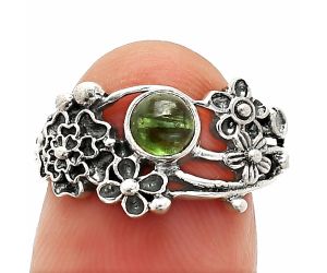 Floral - Natural Multi Tourmaline Ring size-8 SDR237787 R-1041, 5x5 mm
