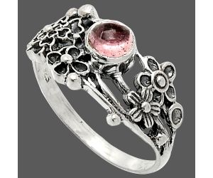 Floral - Natural Multi Tourmaline Ring size-8 SDR237789 R-1041, 5x5 mm