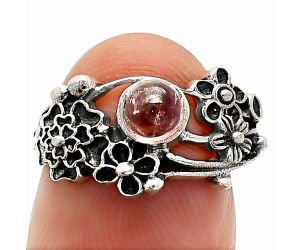 Floral - Natural Multi Tourmaline Ring size-7 SDR237848 R-1041, 5x5 mm