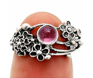 Floral - Natural Multi Tourmaline Ring size-8 SDR237851 R-1041, 5x5 mm