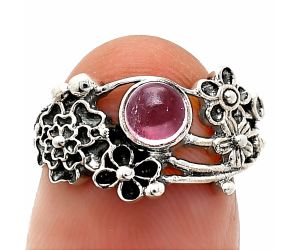 Floral - Natural Multi Tourmaline Ring size-6 SDR237853 R-1041, 5x5 mm