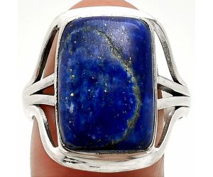 Lapis Lazuli Ring size-9.5 SDR237906 R-1219, 12x17 mm