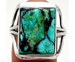 Lucky Charm Tibetan Turquoise Ring size-10 SDR237929 R-1219, 13x18 mm
