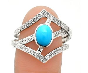 Sleeping Beauty Turquoise Ring size-8.5 SDR237985 R-1471, 6x8 mm