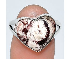 Heart - Mexican Bird Eye Ring size-9 SDR238169 R-1073, 14x15 mm