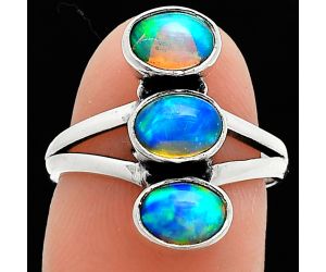 Ethiopian Opal Ring size-6.5 SDR238237 R-1263, 5x7 mm
