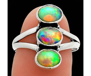 Ethiopian Opal Ring size-8 SDR238241 R-1263, 5x7 mm