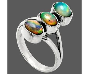 Ethiopian Opal Ring size-7 SDR238243 R-1263, 5x7 mm