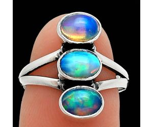 Ethiopian Opal Ring size-7 SDR238247 R-1263, 5x7 mm