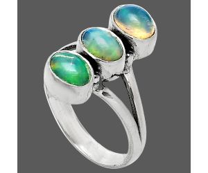 Ethiopian Opal Ring size-7 SDR238247 R-1263, 5x7 mm