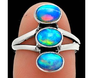 Ethiopian Opal Ring size-7 SDR238248 R-1263, 5x7 mm