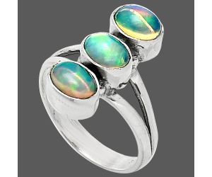 Ethiopian Opal Ring size-7 SDR238248 R-1263, 5x7 mm