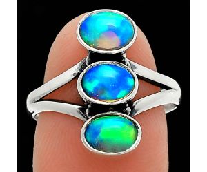 Ethiopian Opal Ring size-8 SDR238249 R-1263, 5x7 mm