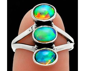 Ethiopian Opal Ring size-7 SDR238250 R-1263, 5x7 mm