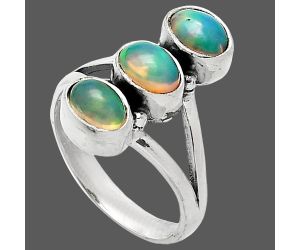 Ethiopian Opal Ring size-7 SDR238250 R-1263, 5x7 mm