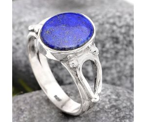 Natural Lapis - Afghanistan Ring size-7 SDR96150 R-1224, 10x12 mm