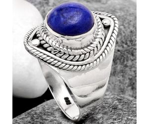 Natural Lapis - Afghanistan Ring size-7 SDR96266 R-1258, 9x9 mm