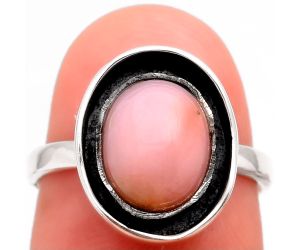 Natural Pink Opal - Australia Ring size-7 SDR96511 R-1468, 8x10 mm