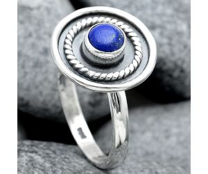 Natural Lapis - Afghanistan Ring size-8 SDR97641 R-1439, 5x5 mm