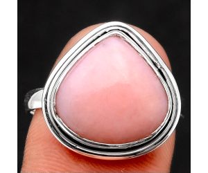 Natural Pink Opal - Australia Ring size-8.5 SDR98358 R-1156, 14x14 mm