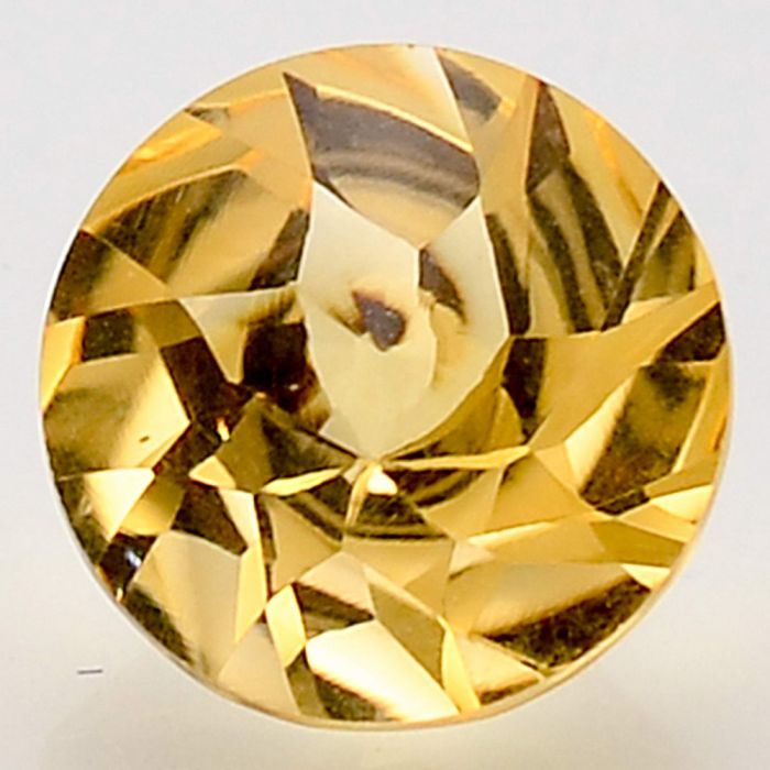 Natural Citrine Round Shape Loose Gemstone DG161CT, 12X12x7.7 mm
