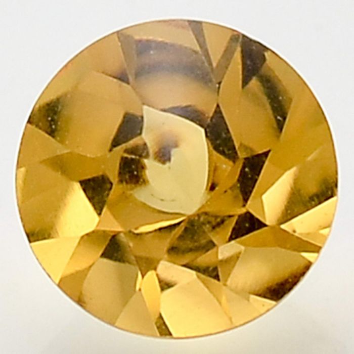 Natural Citrine Round Shape Loose Gemstone DG162CT, 10X10x6.7 mm