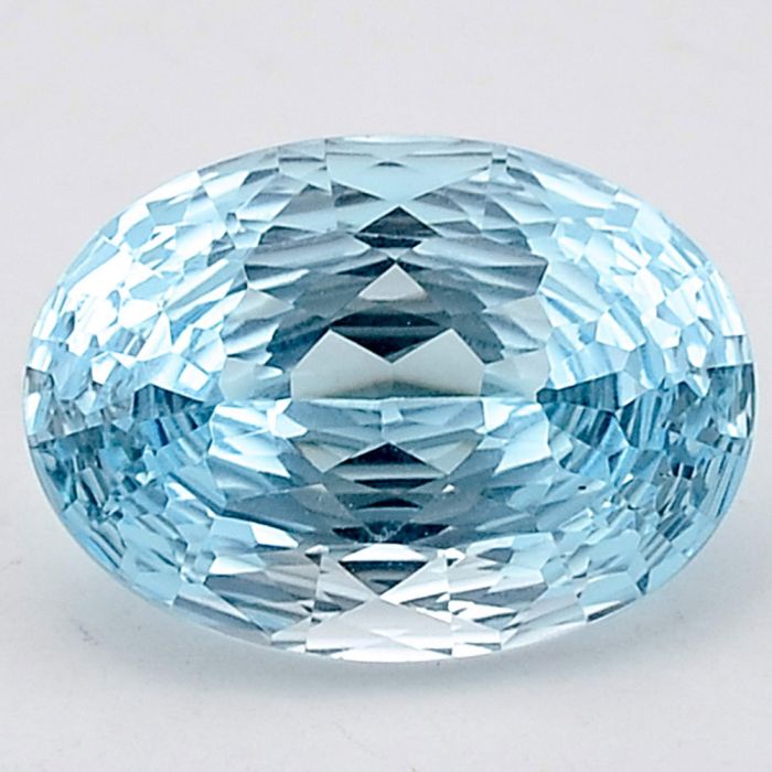 Natural Sky Blue Topaz Oval Shape Loose Gemstone DG166SY, 10X14x6.5 mm