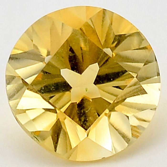 Natural Citrine Round Shape Loose Gemstone DG170CT, 12X12x8 mm
