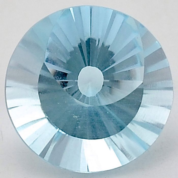 Natural Sky Blue Topaz Round Shape Loose Gemstone DG188SY, 10X10x6.5 mm