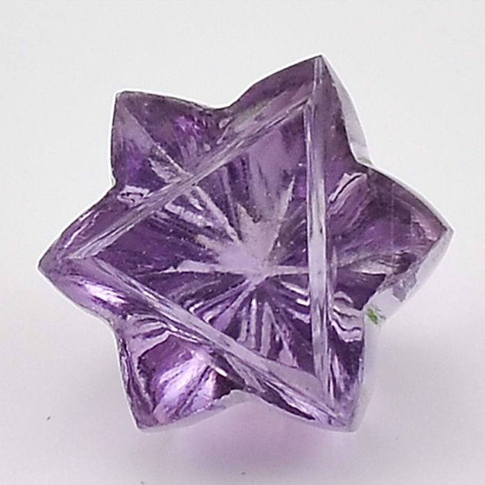 Natural Amethyst Star Shape Loose Gemstone DG190AM, 11X11x8.5 mm