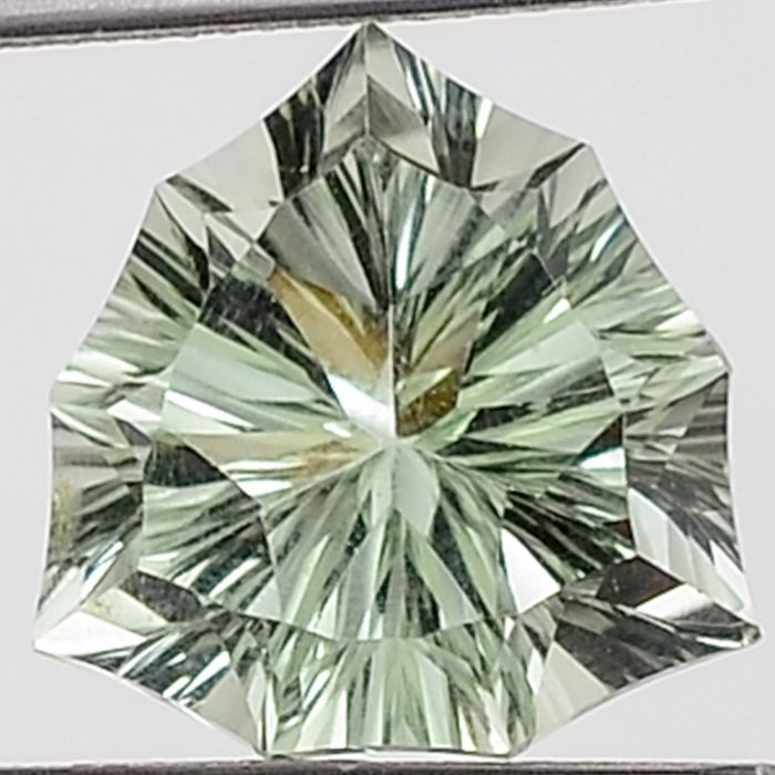 Natural Prasiolite (Green Amethyst) Fancy Shape Loose Gemstone DG197GA, 15X15x10 mm