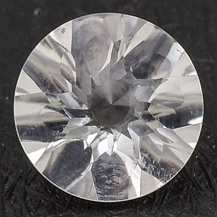 Natural White Quartz Round Shape Loose Gemstone DG291CR, 12X12x8.5 mm