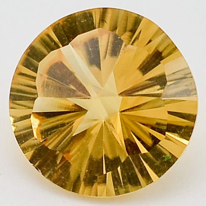 Natural Citrine Round Shape Loose Gemstone DG292CT, 10X10x6.5 mm