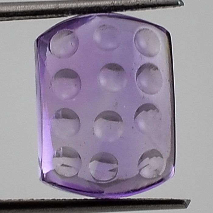 Natural Amethyst Fancy Shape Loose Gemstone DG330AM, 10x14x7 mm