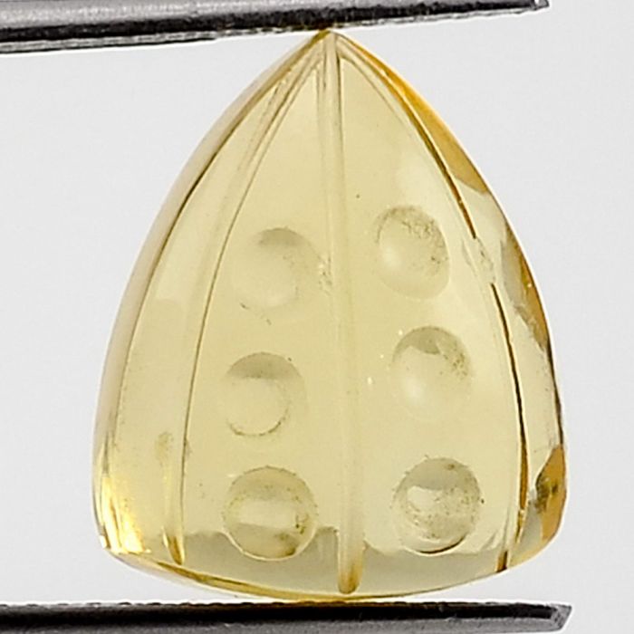 Natural Citrine Fancy Shape Loose Gemstone DG340CT, 12X15x6.4 mm