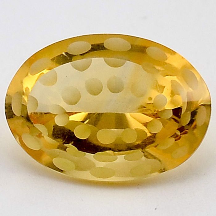 Natural Citrine Oval Shape Loose Gemstone DG343CT, 10X14x7 mm