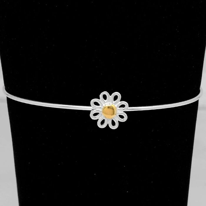 Designer Flower Bangle Bracelet DGB1021