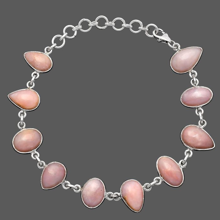 Pink Opal Bracelet SDB4643 B-1001, 8x13 mm
