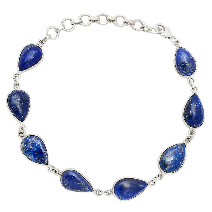 Lapis Lazuli Bracelet SDB4918 B-1001, 9x13 mm