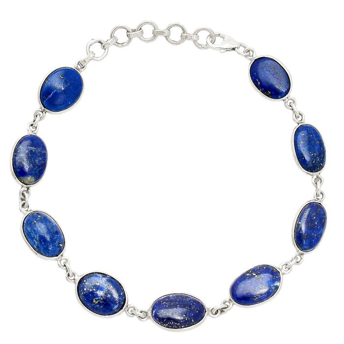 Lapis Lazuli Bracelet SDB4919 B-1001, 9x12 mm