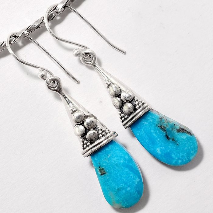 Artisan - Arizona Turquoise Earrings SDE17987 E-1119, 9x21 mm
