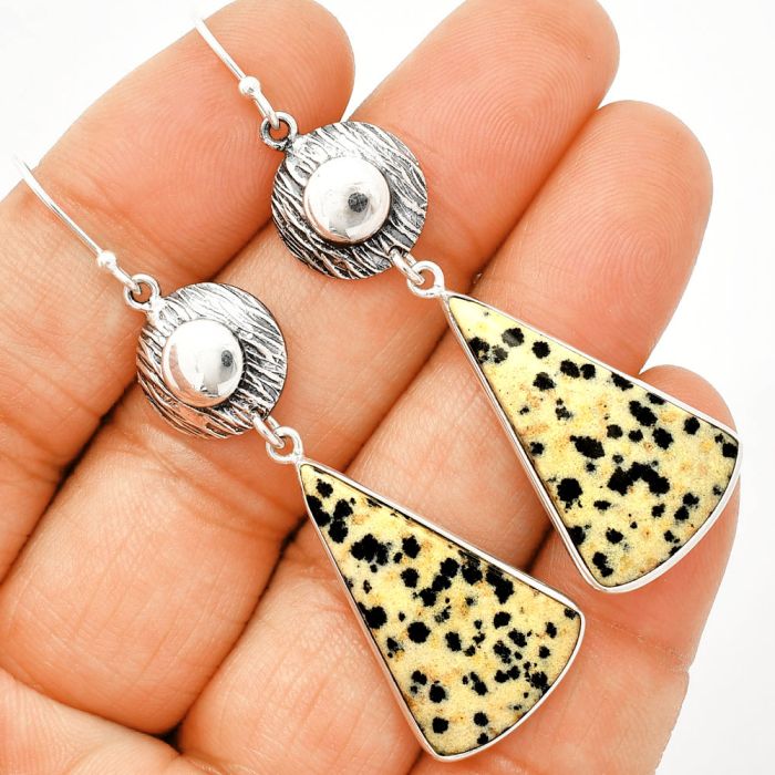 Dalmatian Earrings SDE84308 E-1077, 16x28 mm
