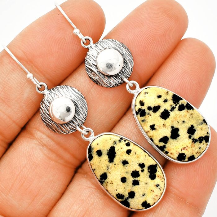 Dalmatian Earrings SDE84319 E-1077, 15x23 mm