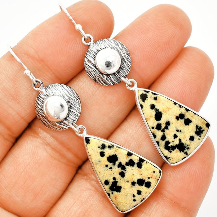 Dalmatian Earrings SDE84328 E-1077, 16x23 mm