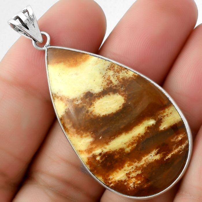 Natural Candy Opal Pendant SDP109479 P-1001, 22x40 mm